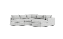 Load image into Gallery viewer, Ciello XL - Sectional - Limestone - Regular Backrest
