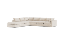 Load image into Gallery viewer, Ciello XL - Sectional - Sesame - Regular Backrest
