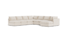 Load image into Gallery viewer, Ciello XL - Sectional - Sesame - High Angled
