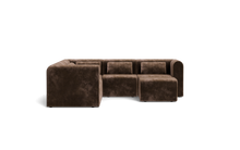 Load image into Gallery viewer, Atmosphere Sleeper Sofa &amp; Sectional - Rounded Backrest - Espresso
