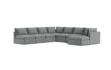 Load image into Gallery viewer, Ciello XL - Sectional - Basalt - High Angled
