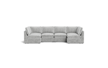 Load image into Gallery viewer, Ciello - Sectional - Limestone - High Angled
