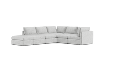 Load image into Gallery viewer, Ciello XL - Sectional - Limestone - High Angled
