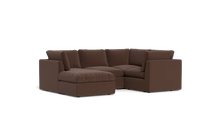 Load image into Gallery viewer, Ciello - Sectional - Chocolate - High Angled
