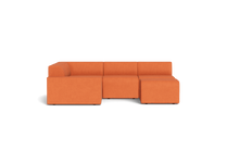 Load image into Gallery viewer, Atmosphere Sleeper Sofa &amp; Sectional - Regular Backrest - Tangerine
