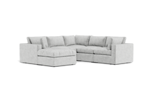 Load image into Gallery viewer, Ciello XL - Sectional - Limestone - Regular Backrest
