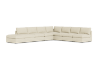 Load image into Gallery viewer, Ciello XL - Sectional - Sunset Beige - High Angled
