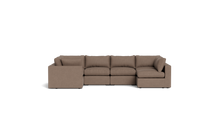 Load image into Gallery viewer, Ciello XL - Sectional - Mocha - Regular Backrest
