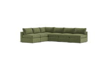 Load image into Gallery viewer, Ciello XL - Sectional - Cypress Green - Regular Backrest
