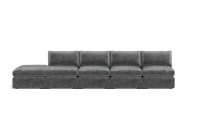 Load image into Gallery viewer, Ciello - Sofa - Basalt - Regular Backrest
