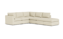 Load image into Gallery viewer, Ciello - Sectional - Sunset Beige - High Angled
