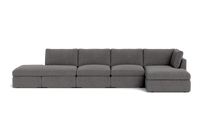 Load image into Gallery viewer, Ciello XL - Sofa - Storm Grey - High Angled
