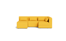 Load image into Gallery viewer, Atmosphere Sleeper Sofa &amp; Sectional - Rounded Backrest - Lemon Zest
