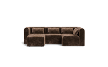 Load image into Gallery viewer, Atmosphere Sleeper Sofa &amp; Sectional - Rounded Backrest - Espresso
