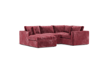 Load image into Gallery viewer, Ciello XL - Sectional - Bordeaux - Regular Backrest

