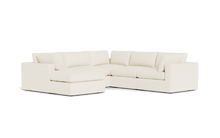 Load image into Gallery viewer, Ciello XL - Sectional - Snowdrift - Regular Backrest
