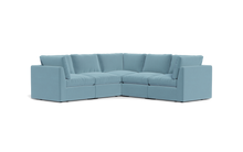 Load image into Gallery viewer, Ciello - Sectional - Aqua - High Angled
