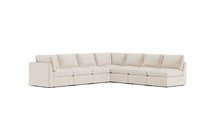 Load image into Gallery viewer, Ciello - Sectional - Sesame - High Angled

