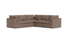 Load image into Gallery viewer, Ciello XL - Sectional - Mocha - High Angled
