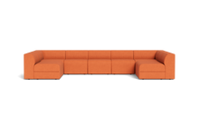 Load image into Gallery viewer, Atmosphere Sleeper Sofa &amp; Sectional - Regular Backrest - Tangerine
