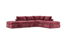 Load image into Gallery viewer, Ciello - Sectional - Bordeaux - Regular Backrest
