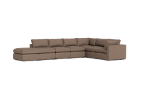 Load image into Gallery viewer, Ciello XL - Sectional - Mocha - Regular Backrest

