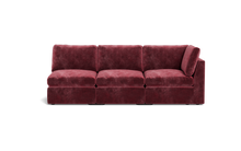 Load image into Gallery viewer, Ciello XL - Sofa - Bordeaux - High Angled
