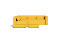 Load image into Gallery viewer, Atmosphere Sleeper Sofa &amp; Sectional - Rounded Backrest - Lemon Zest
