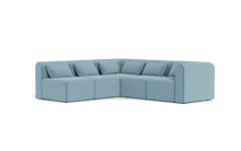 Load image into Gallery viewer, Atmosphere - Sectional - Rounded Backrest - Aqua
