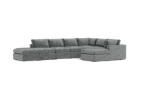 Load image into Gallery viewer, Ciello XL - Sectional - Basalt - Regular Backrest
