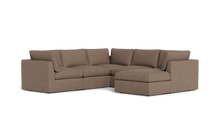 Load image into Gallery viewer, Ciello XL - Sectional - Mocha - High Angled
