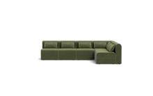 Load image into Gallery viewer, Atmosphere Sleeper Sofa &amp; Sectional - Rounded Backrest - Cypress Green
