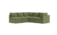 Load image into Gallery viewer, Ciello - Sectional - Cypress Green - High Angled
