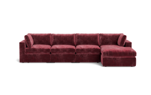 Load image into Gallery viewer, Ciello XL - Sofa - Bordeaux - Regular Backrest
