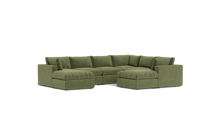 Load image into Gallery viewer, Ciello XL - Sectional - Cypress Green - Regular Backrest
