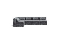 Load image into Gallery viewer, Atmosphere Sleeper Sofa &amp; Sectional - Rounded Backrest - Cobblestone
