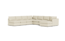 Load image into Gallery viewer, Ciello XL - Sectional - Sunset Beige - High Angled

