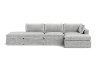 Load image into Gallery viewer, Ciello XL - Sofa - Limestone - Regular Backrest
