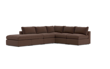 Load image into Gallery viewer, Ciello XL - Sectional - Chocolate - Regular Backrest
