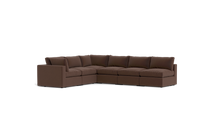 Load image into Gallery viewer, Ciello XL - Sectional - Chocolate - Regular Backrest
