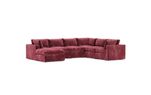 Load image into Gallery viewer, Ciello XL - Sectional - Bordeaux - Regular Backrest
