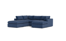 Load image into Gallery viewer, Ciello XL - Sectional - Night Sky - Regular Backrest
