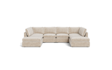Load image into Gallery viewer, Ciello - Sectional - Sesame - High Angled
