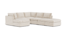 Load image into Gallery viewer, Ciello - Sectional - Sesame - High Angled
