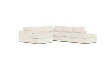 Load image into Gallery viewer, Ciello XL - Sectional - Snowdrift - Regular Backrest
