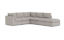 Load image into Gallery viewer, Ciello - Sectional - Dream Grey - High Angled
