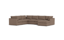 Load image into Gallery viewer, Ciello XL - Sectional - Mocha - High Angled
