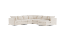 Load image into Gallery viewer, Ciello - Sectional - Sesame - High Angled
