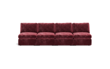 Load image into Gallery viewer, Ciello XL - Sofa - Bordeaux - High Angled
