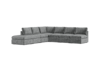 Load image into Gallery viewer, Ciello - Sectional - Basalt - High Angled

